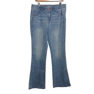 Democracy Womens AB Solution Jeans‎ Size 16 Medium Wash Denim Bootcut